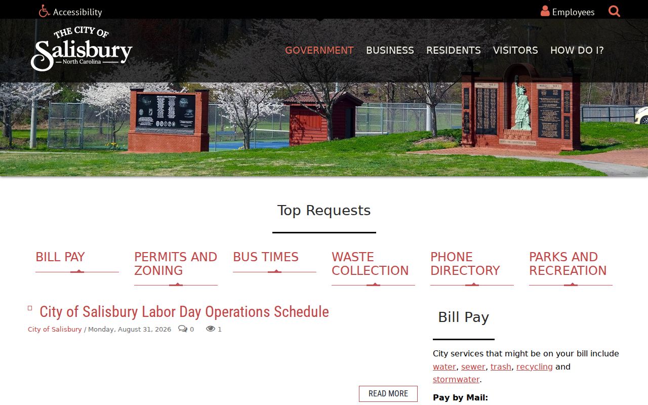 Salisbury court records city source showing local government context